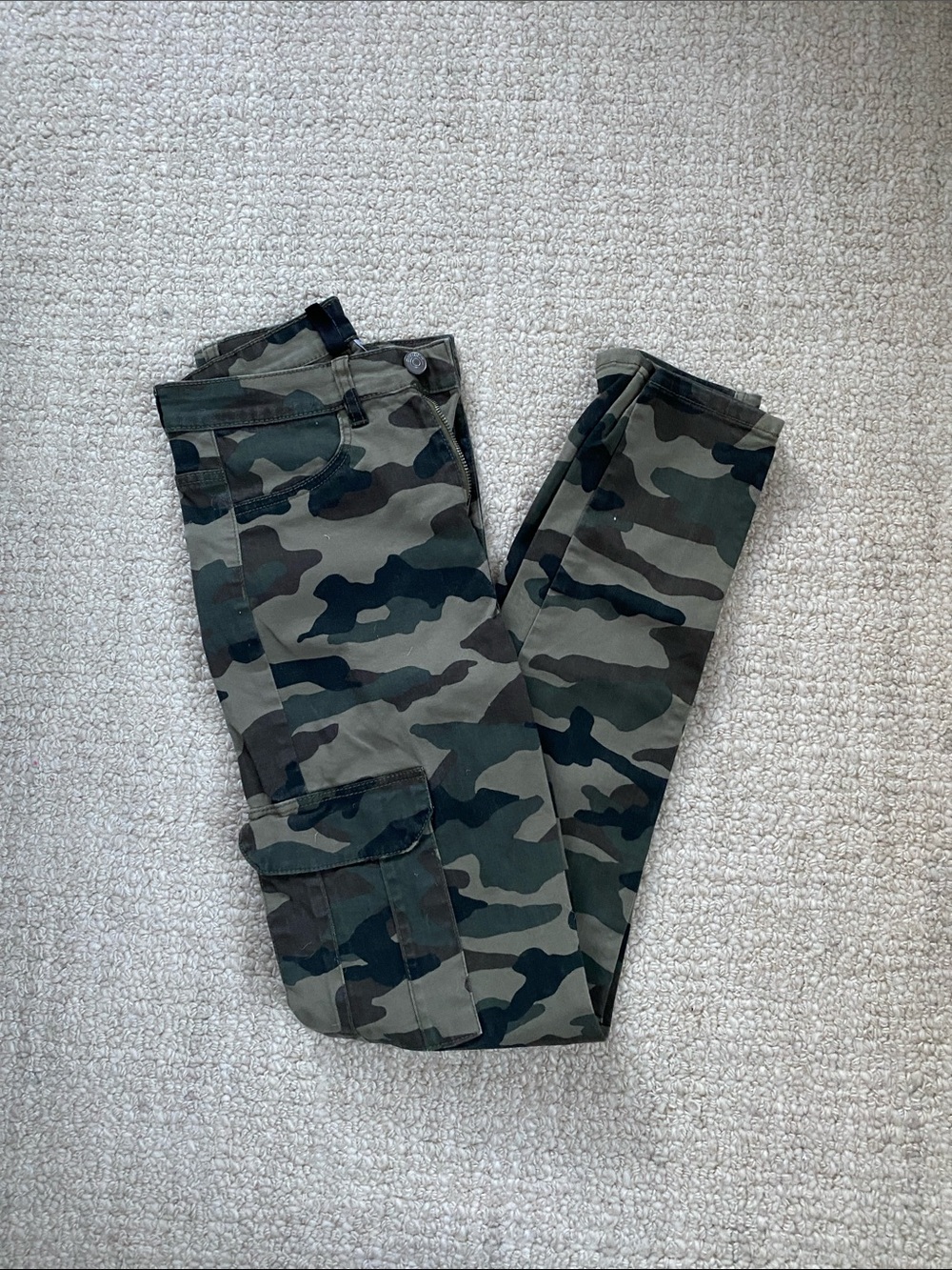 {H&M} Military-style Camo Cargo Pants